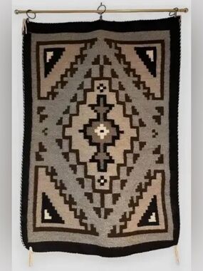 Vintage Two Grey Hills Tapesty/Wall Hanging/Wall Art perfect condition.